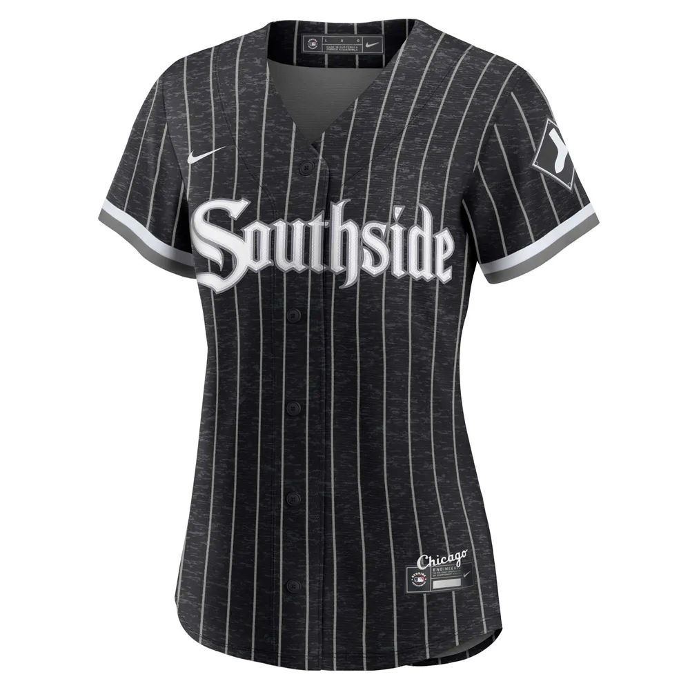 Maillot de joueur réplique Nike Tim Anderson Chicago White Sox City Connect pour femme, noir