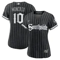 Youth Nike Yoan Moncada Black Chicago White Sox City Connect Replica Player  Jersey