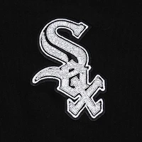 Women's Pro Standard  Black Chicago White Sox Game Day Classics Baby Doll Cropped T-Shirt