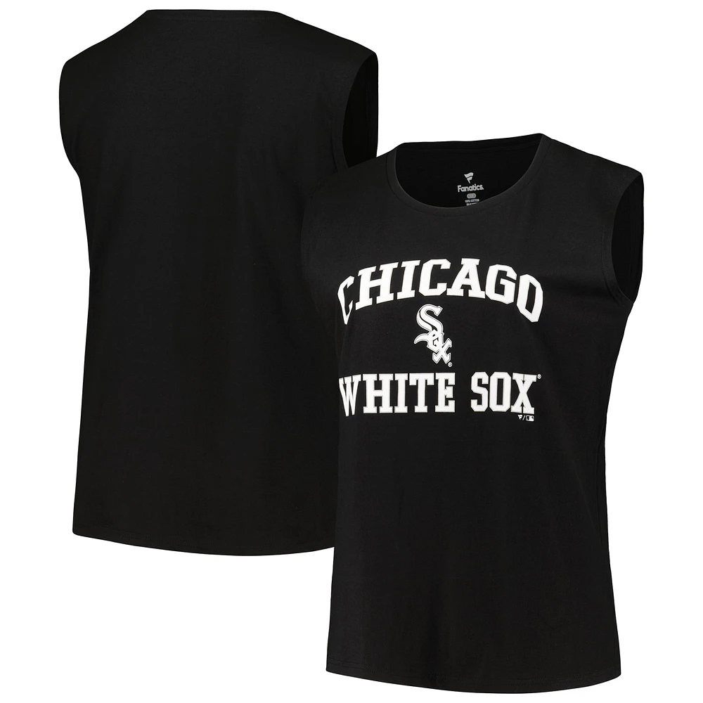 Débardeur Profile Black Chicago White Sox taille plus pour femme