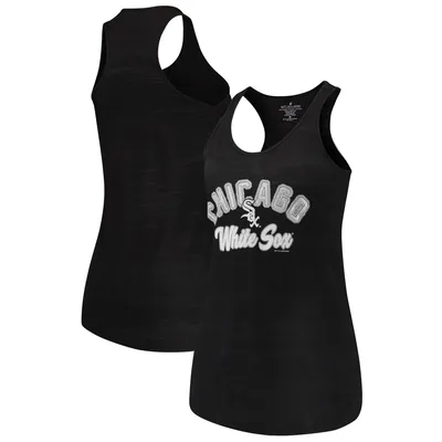 Chicago White Sox Soft as a Grape Women's Multicount Racerback Tank Top - Black