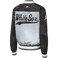 Veste Starter Silver Chicago White Sox The Legend Full-Snap pour femme