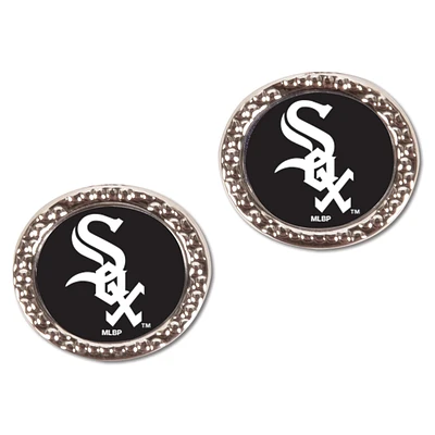 Boucles d'oreilles à tige ronde WinCraft Chicago White Sox pour femme