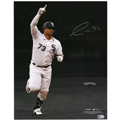 Lids Eloy Jimenez Chicago White Sox Fanatics Authentic Autographed Blonde Louisville  Slugger Bat