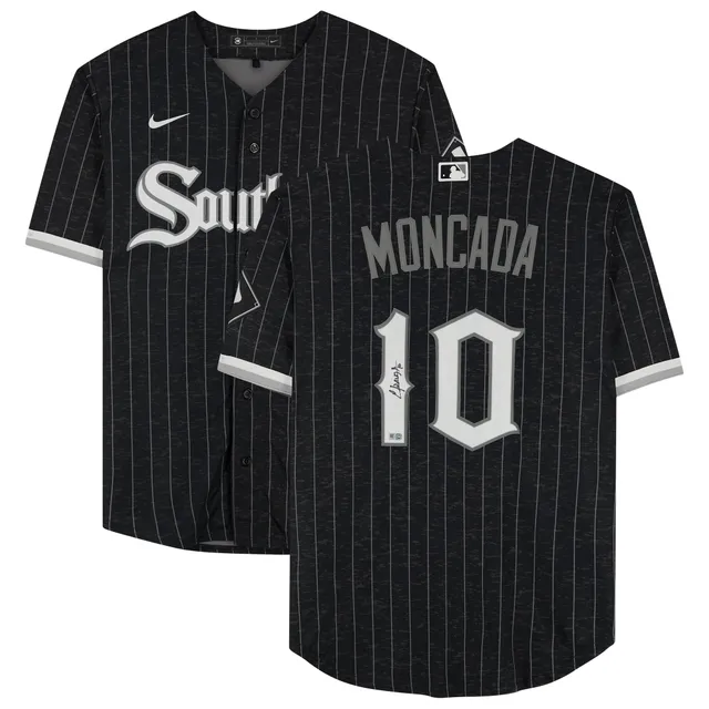 MLB Chicago White Sox City Connect (Yoan Moncada) Men's Replica Baseball  Jersey.