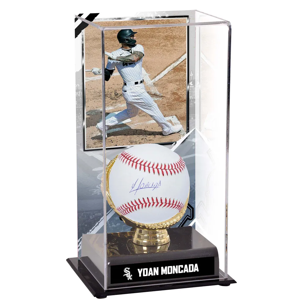 Lids Yoan Moncada Chicago White Sox Fanatics Authentic Autographed Baseball  and Sublimated Baseball Display Case with Image