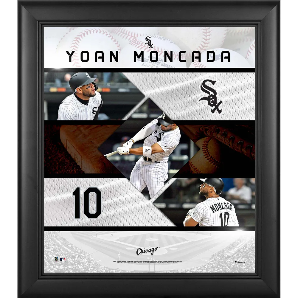 Lids Yoan Moncada Chicago White Sox Fanatics Authentic Autographed Black  Leather Baseball