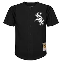 Maillot d'entraînement au bâton en maille noire Mitchell & Ness Paul Konerko des White Sox de Chicago pour jeunes