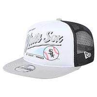 Youth New Era  White Chicago White Sox Retro 9FIFTY Snapback Hat