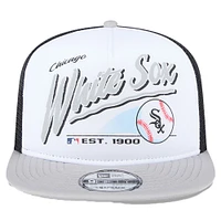 Youth New Era  White Chicago White Sox Retro 9FIFTY Snapback Hat