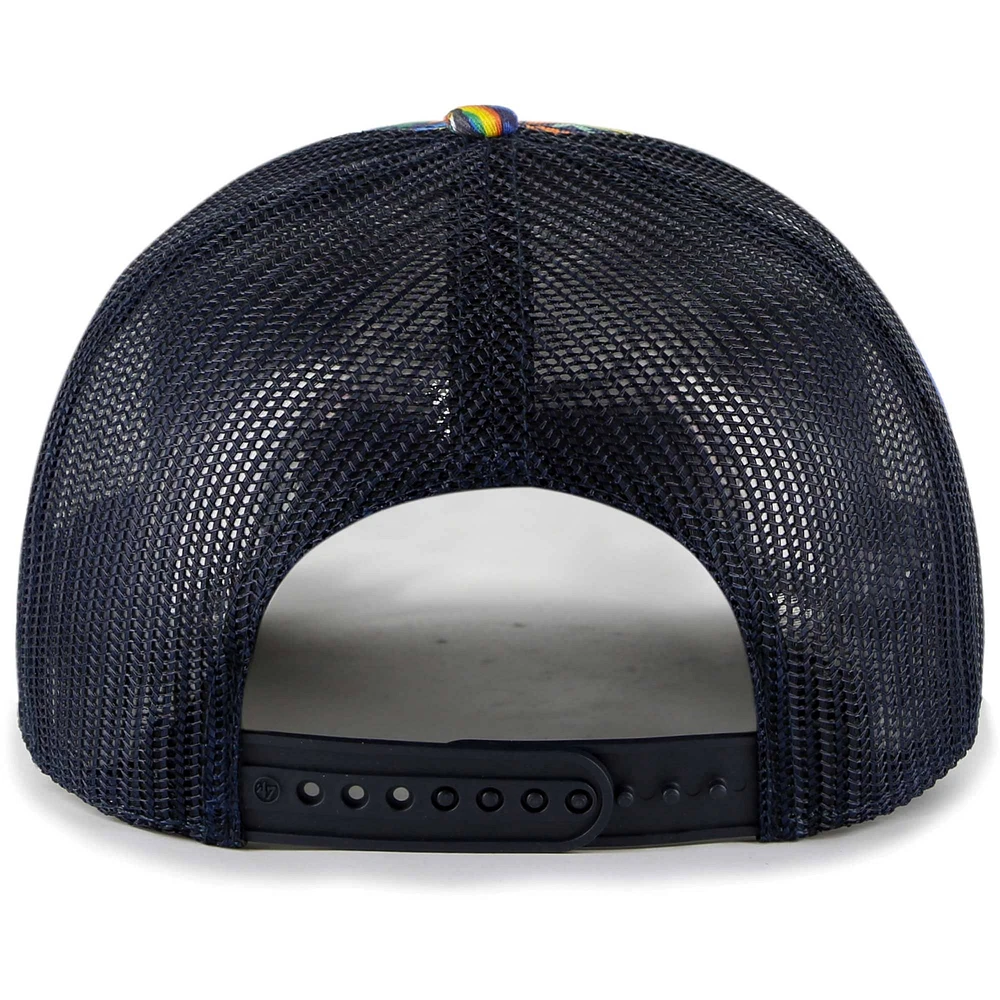 Casquette de camionneur réglable pour jeunes '47 Navy Chicago White Sox Jungle Gym