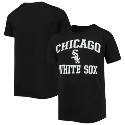 Chicago White Sox Youth Heart And Soul T-Shirt - Black
