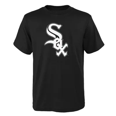 Toddler Black Chicago White Sox Primary Team Logo T-Shirt Size: 2T