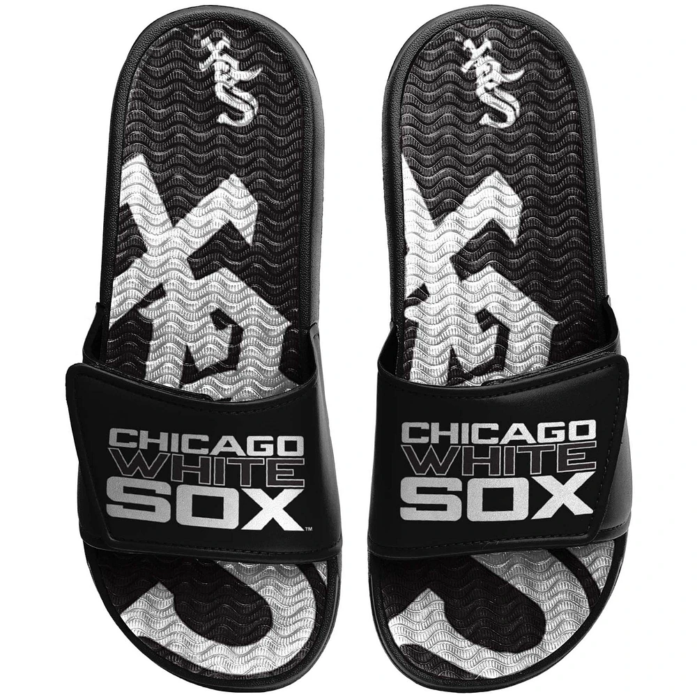 Sandales à enfiler en gel des White Sox de Chicago FOCO pour jeune