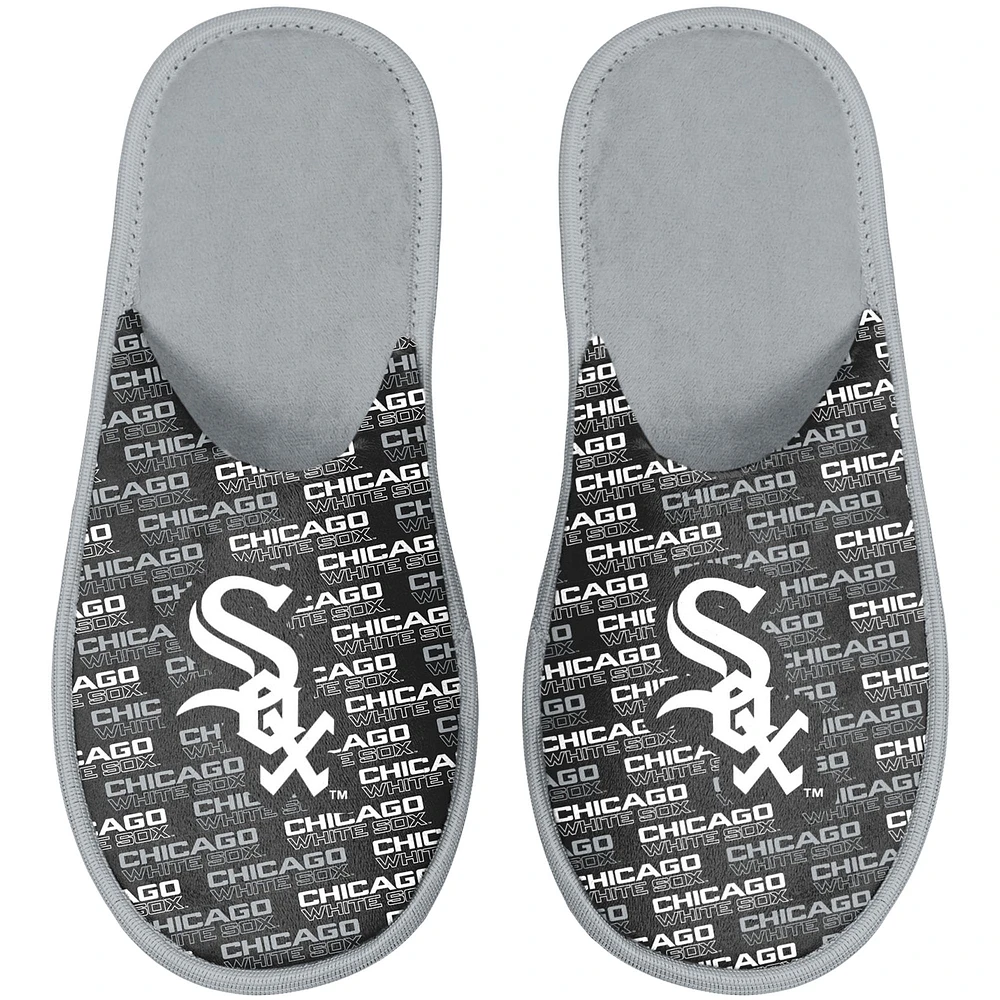 Chaussons FOCO Chicago White Sox Team Scuff pour jeune