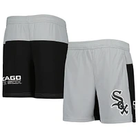 Short extensible Chicago White Sox pour jeune, 7e manche, gris