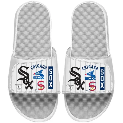 Chicago White Sox ISlide Youth Collage Slide Sandals