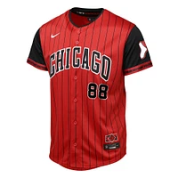 Youth  Luis Robert Jr. Red/Black Chicago White Sox 2025 City Connect Limited Player Jersey