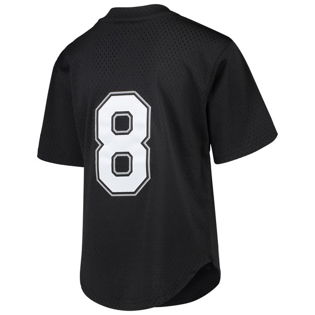 CHICAGO WHITE SOX #22 BLACK MICRO MESH MLB BATTING PRACTICE JERSEY