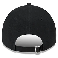 Casquette réglable 9TWENTY pour jeunes New Era, noir, Chicago White Sox 2024 Batting Practice