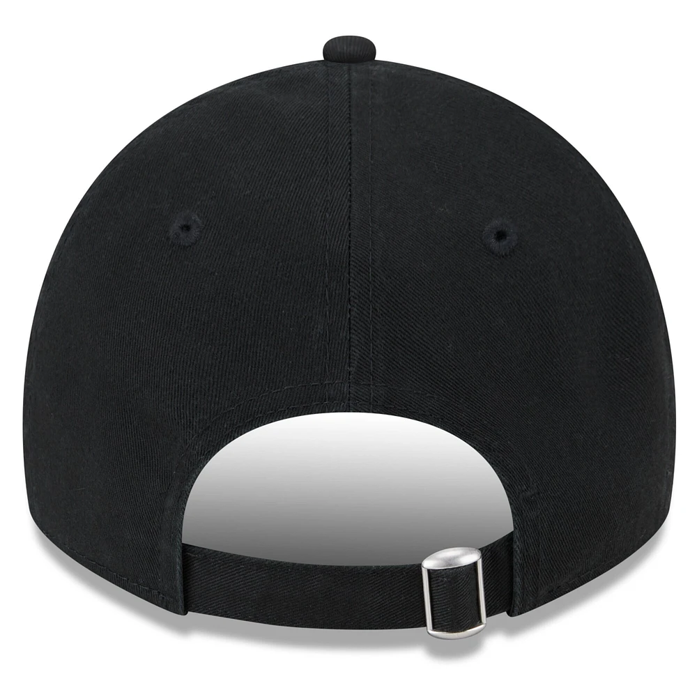 Youth New Era  Black Chicago White Sox 2025 Batting Practice 9TWENTY Adjustable Hat