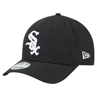Youth New Era  Black Chicago White Sox  Player Replica 9FORTY Adjustable Hat