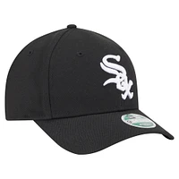 Youth New Era  Black Chicago White Sox  Player Replica 9FORTY Adjustable Hat