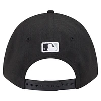Youth New Era  Black Chicago White Sox  Player Replica 9FORTY Adjustable Hat