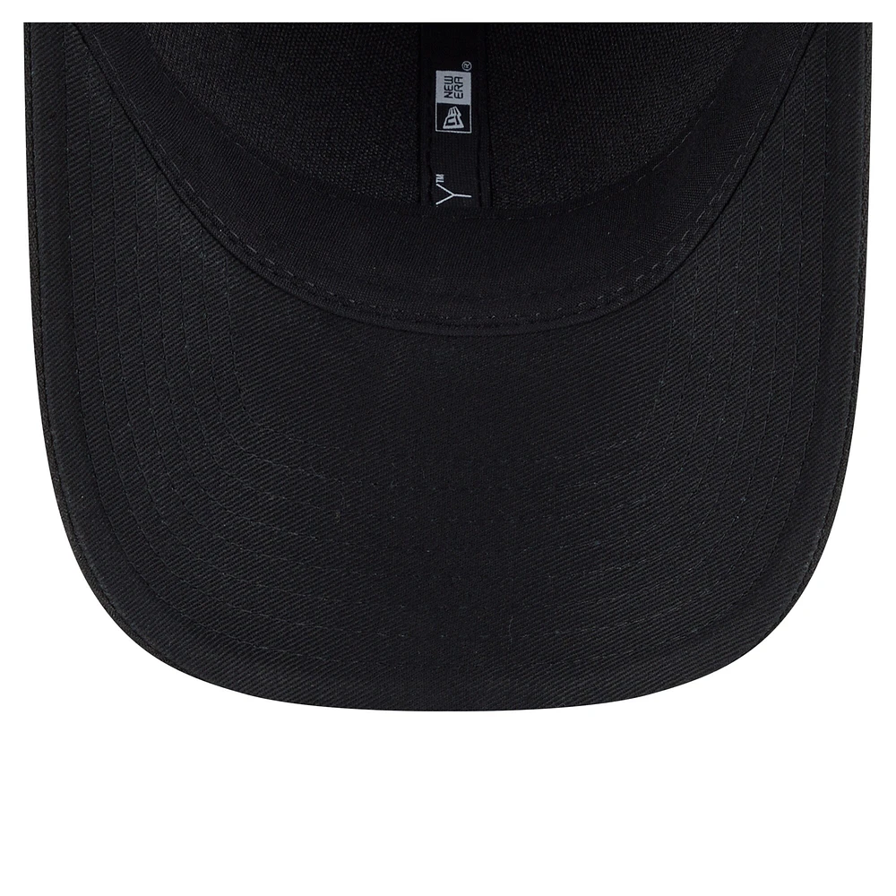Youth New Era  Black Chicago White Sox  Player Replica 9FORTY Adjustable Hat