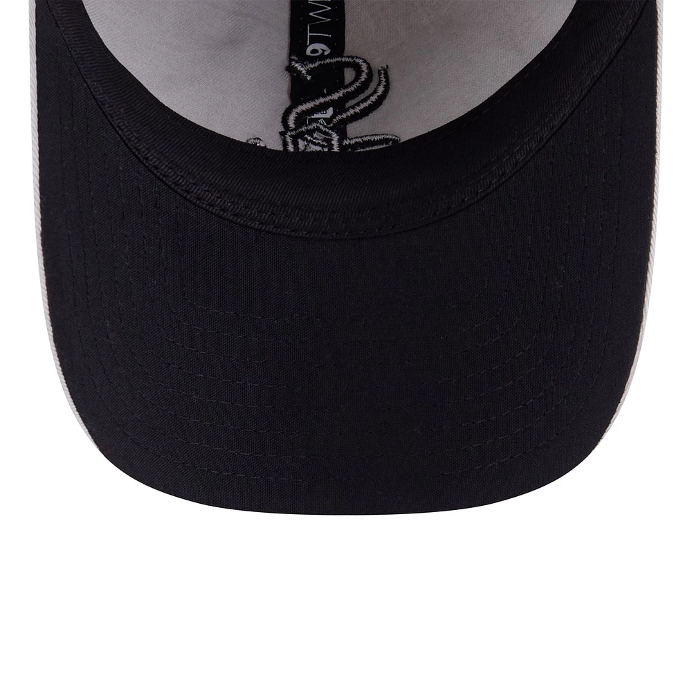 Youth New Era  Gray Chicago White Sox 2025 Spring Training 9TWENTY Adjustable Hat