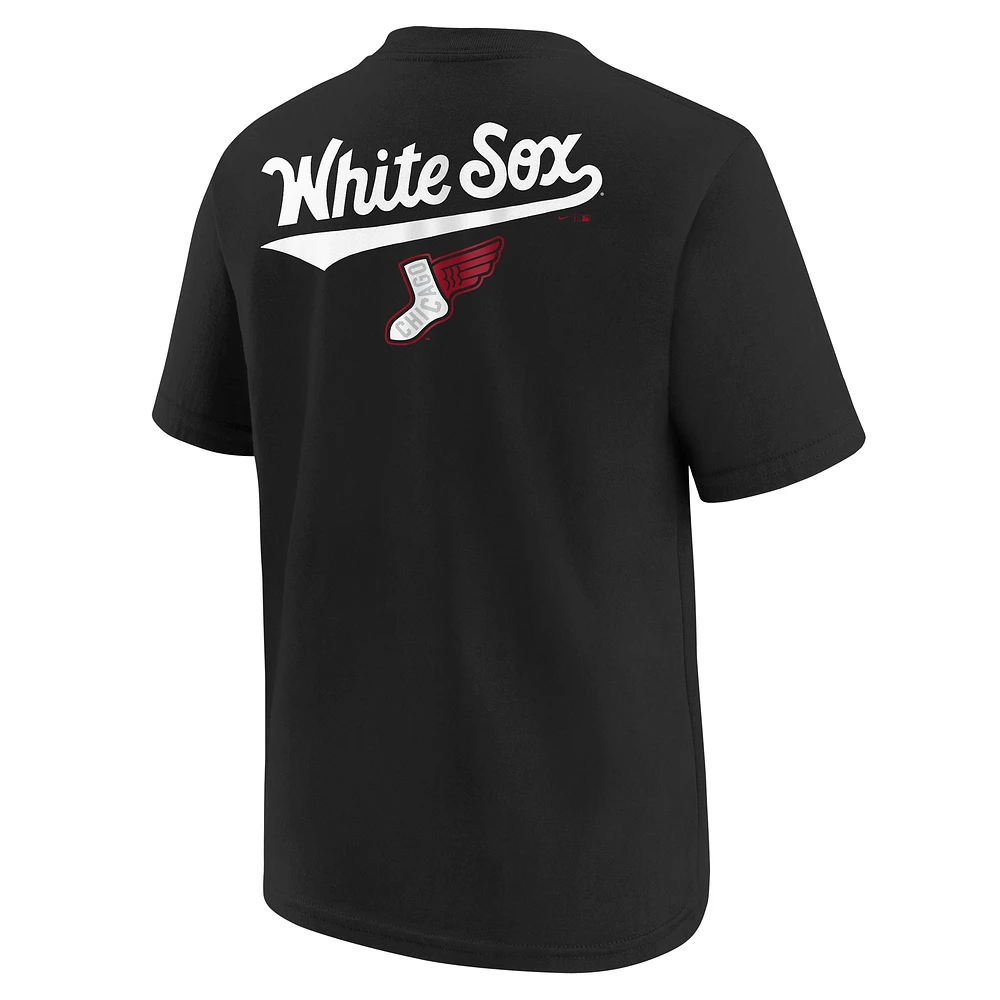 Youth Nike  Black Chicago White Sox 2025 City Connect T-Shirt