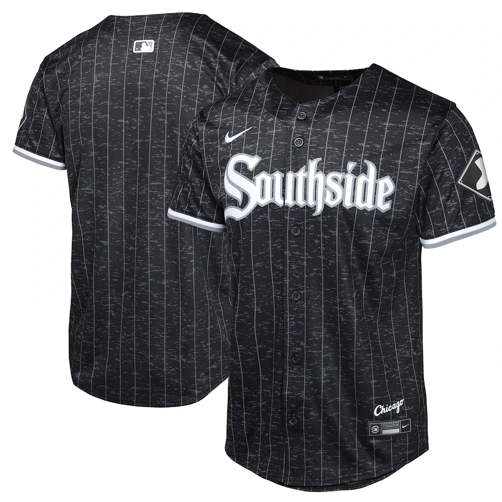 Maillot Nike noir Chicago White Sox City Connect Limited pour jeune