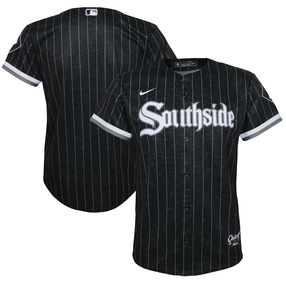 Nike Youth Tim Anderson Chicago White Sox Black City Connect Replica Jersey