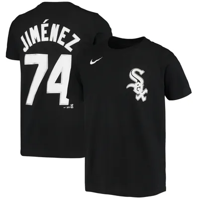 Eloy Jimenez Autographed Chicago White Sox Nike Alternate Black