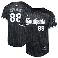 Maillot de joueur Nike Luis Robert Jr. Chicago White Sox City Connect Limited pour jeune, noir