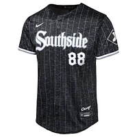 Maillot de joueur Nike Luis Robert Jr. Chicago White Sox City Connect Limited pour jeune, noir