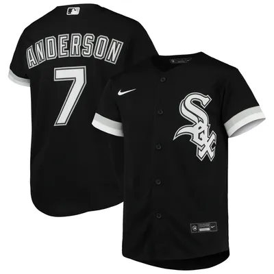 Men's Chicago White Sox Tim Anderson Nike Black City Connect Replica Player  Jersey