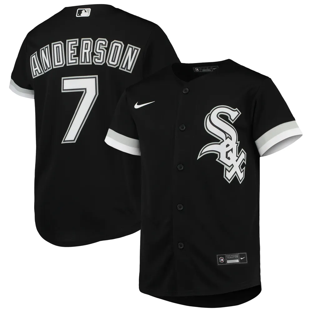 Nike Youth Chicago White Sox Tim Anderson White Home Replica Player Jersey