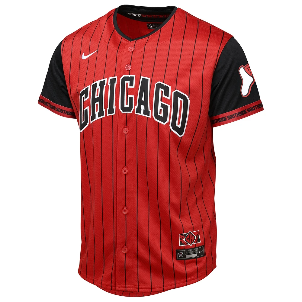 Youth  Red/Black Chicago White Sox 2025 City Connect Limited Jersey