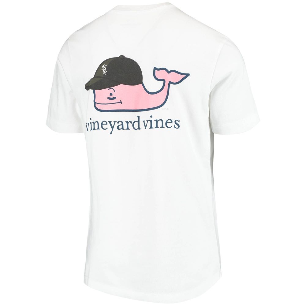 Vineyard vines Boston Red Sox White Cap 'So Good' Tee