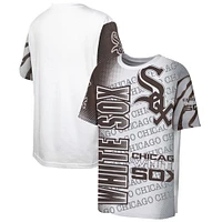 T-shirt blanc pour jeunes des White Sox de Chicago Impact Hit Bold