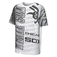 T-shirt blanc pour jeunes des White Sox de Chicago Impact Hit Bold