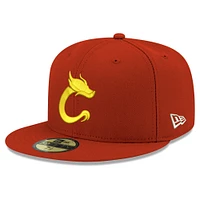 Casquette ajustée 59FIFTY pour homme New Era rouge Chine Baseball 2026 World Classic