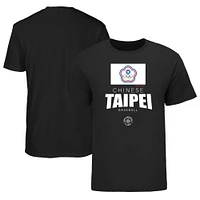 T-shirt noir LEGENDS pour hommes de la Fédération mondiale baseball classique 2023