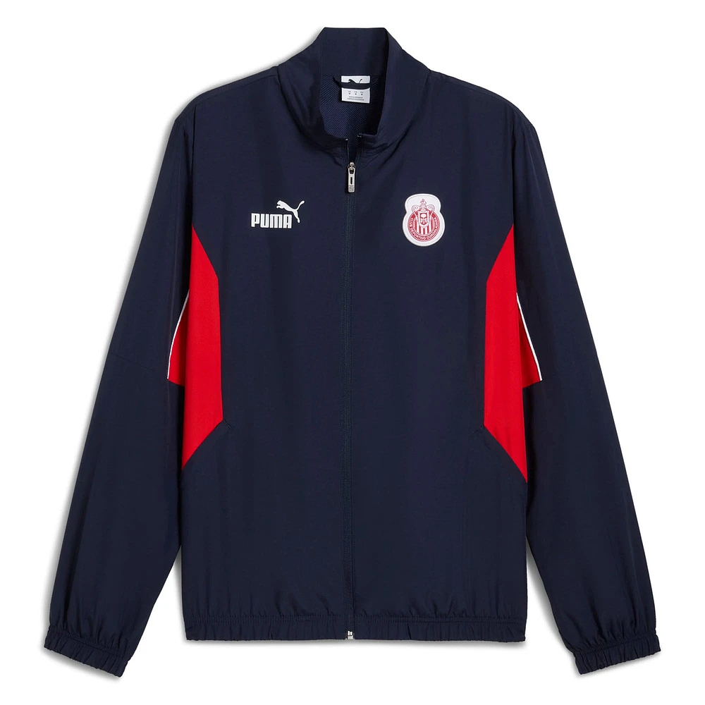 Men's Puma Navy Chivas ftblARCHIVE Full-Zip Jacket