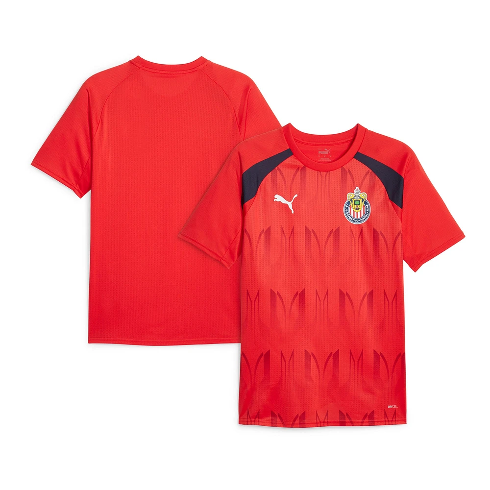 Maillot d'avant-match Puma Rouge Chivas 2023/24 homme