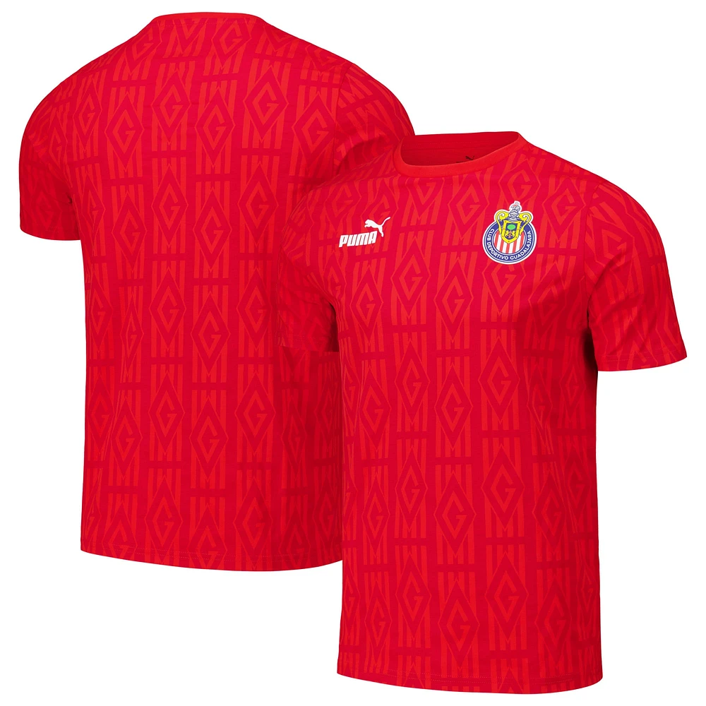 T-shirt Puma Red Chivas ftblCulture AOP pour hommes