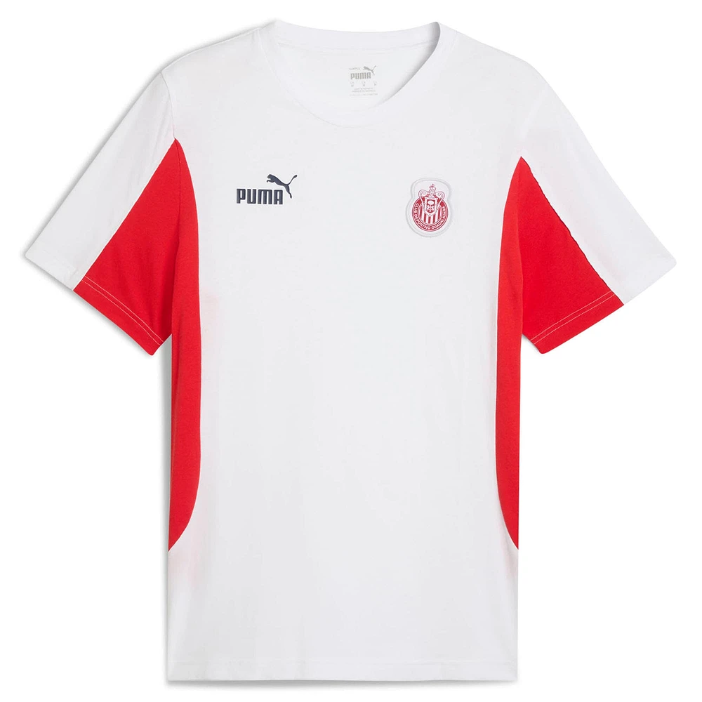 Men's Puma White Chivas FtblArchive T-Shirt