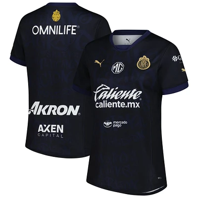 Women's Puma  Navy Chivas 2024/2025 Third Replica Jersey