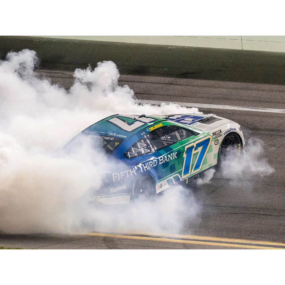 Action Racing Chris Buescher 2023 Coke Zero Sugar 400 Vainqueur de la course 1:24 Elite Foil Number Voiture moulée sous pression